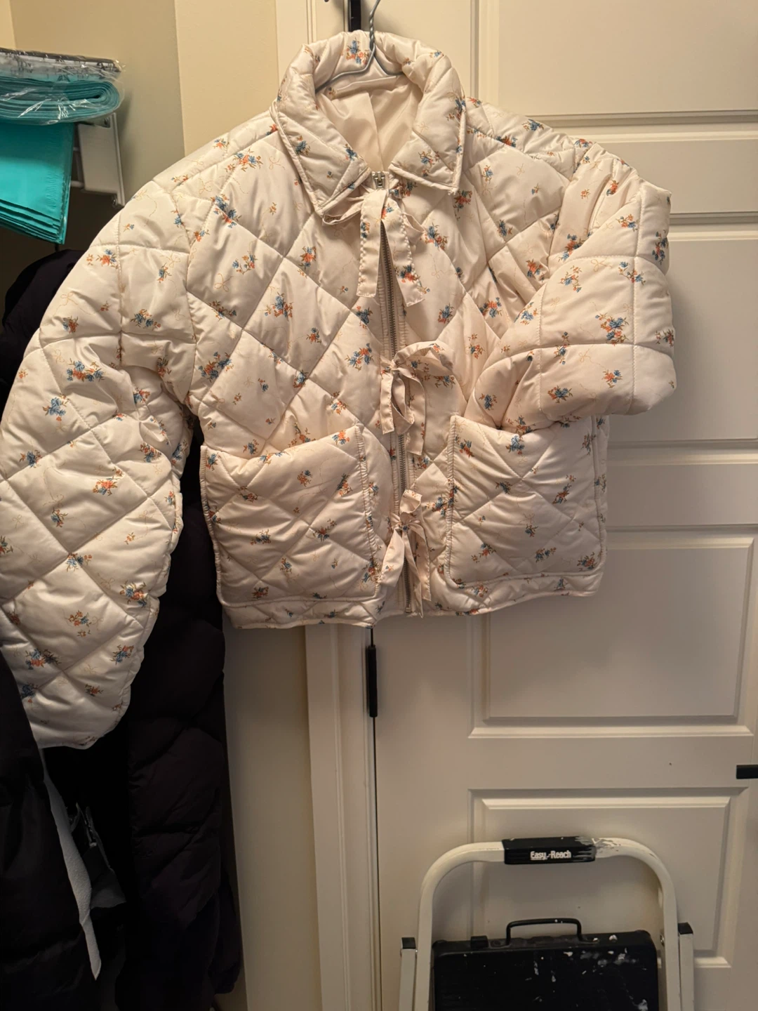 No Boundaries Floral Quilted Jacket - photo 4