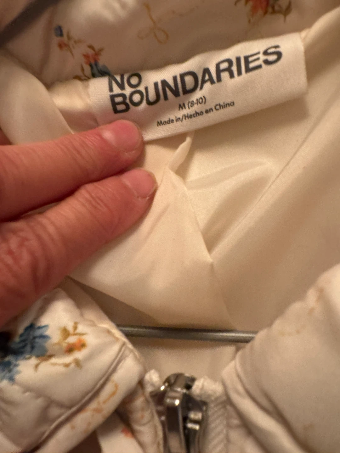 No Boundaries Floral Quilted Jacket - photo 5