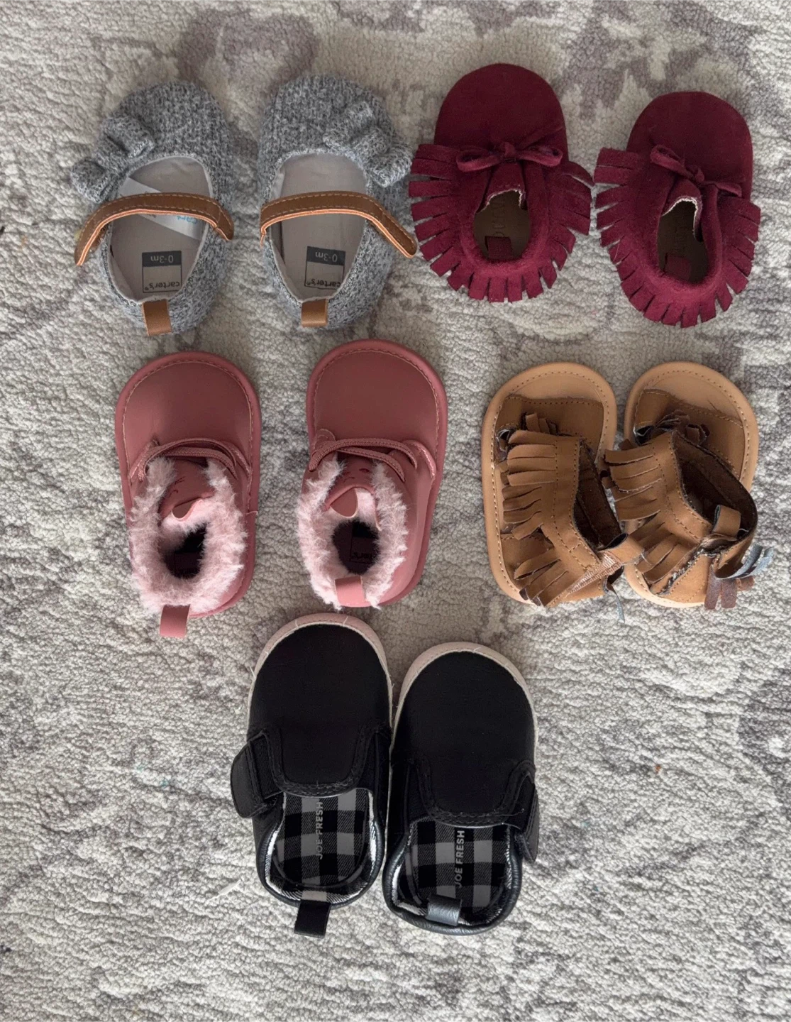 Baby Girl Clothing and Shoe Bundle - photo 2