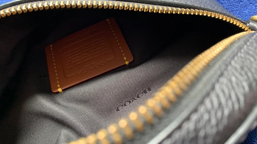 Coach Black Jes Pebbled Leather Belt Bag 🏈 - photo 3