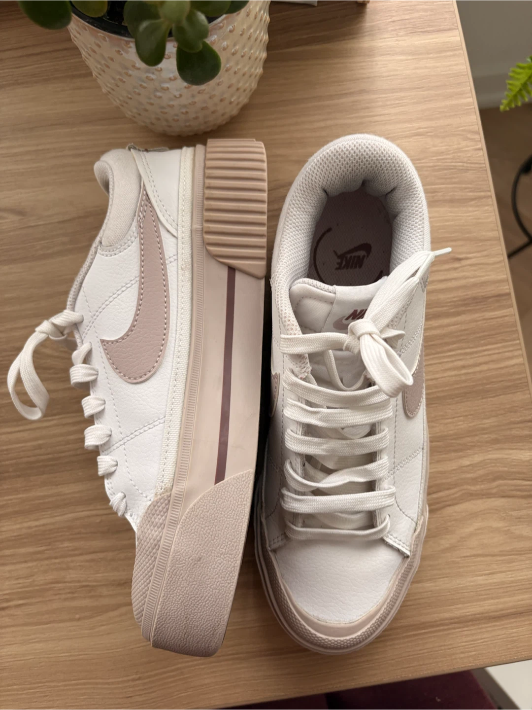 Nike Court Vision Platform Sneakers