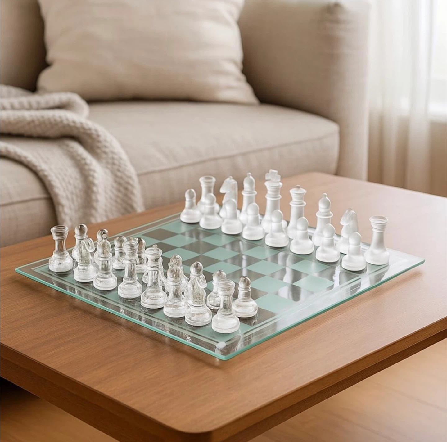 Elegant & luxury Glass Chess Set - photo 5