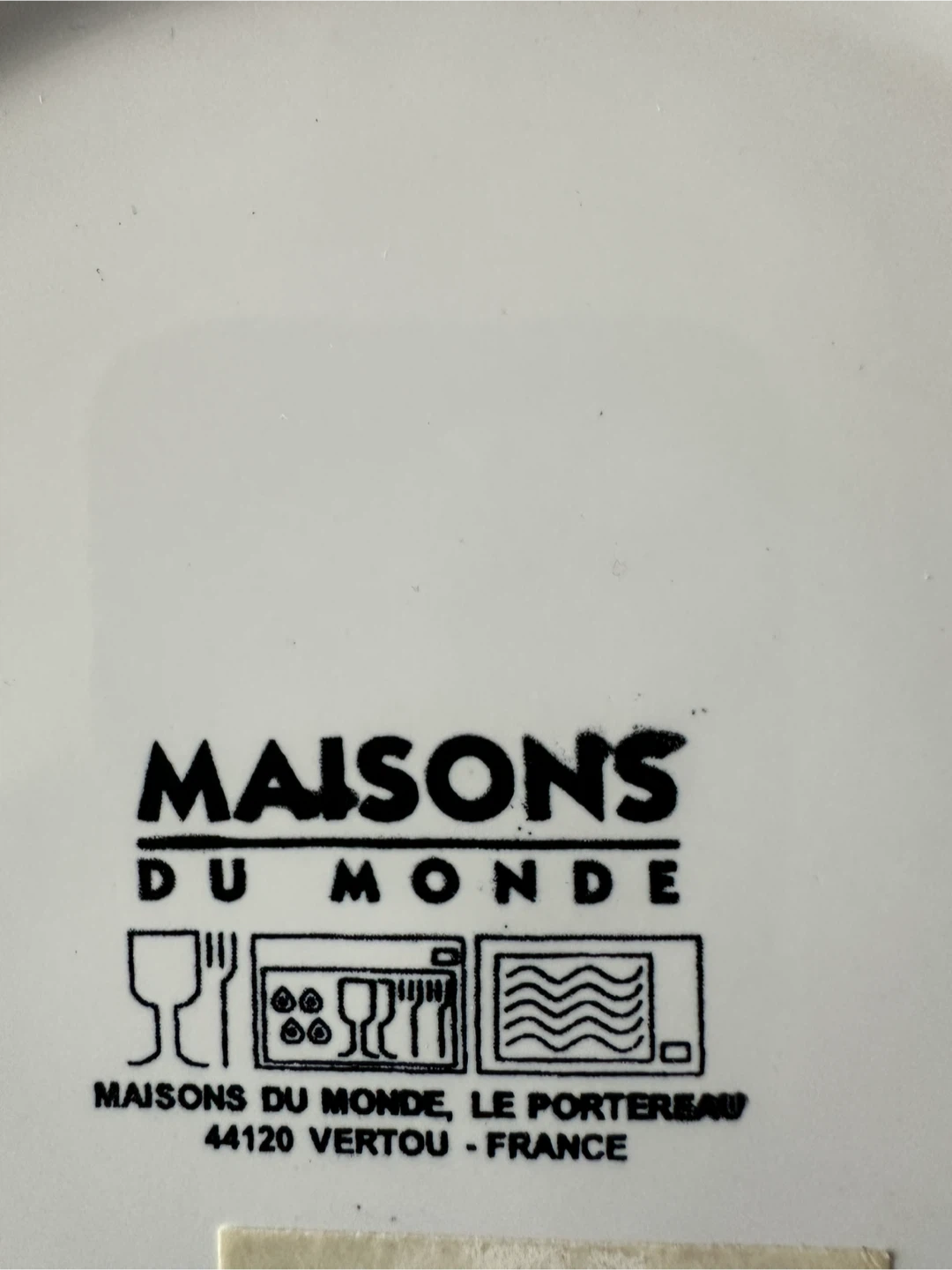 Maisons Du Monde Food Market Plate - photo 2