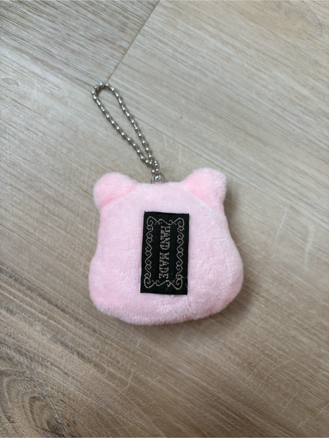 Pink Carebear Plush Keychain - photo 2