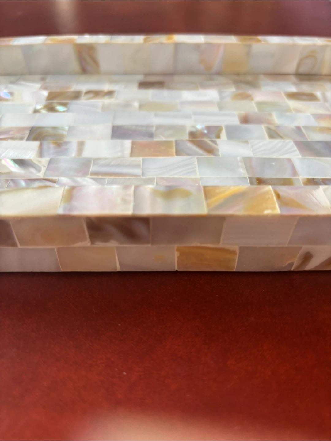 Mother of Pearl Decorative Tray - photo 2