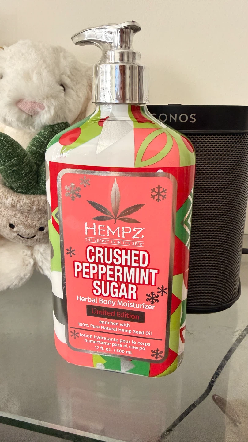 🏈 Hempz Crushed Peppermint Sugar Body Moisturizer