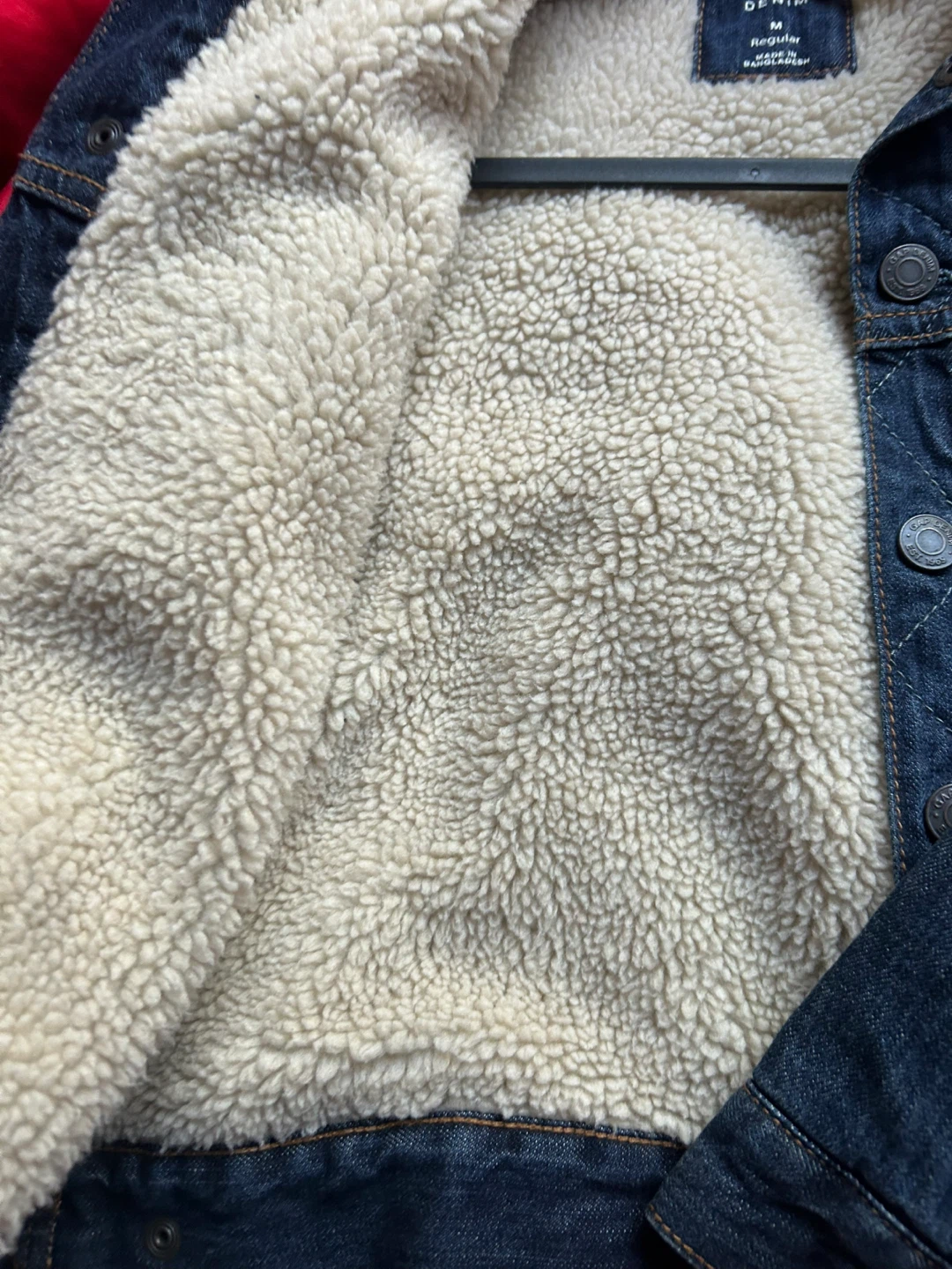 Gap Denim Sherpa Lined Jacket - photo 3