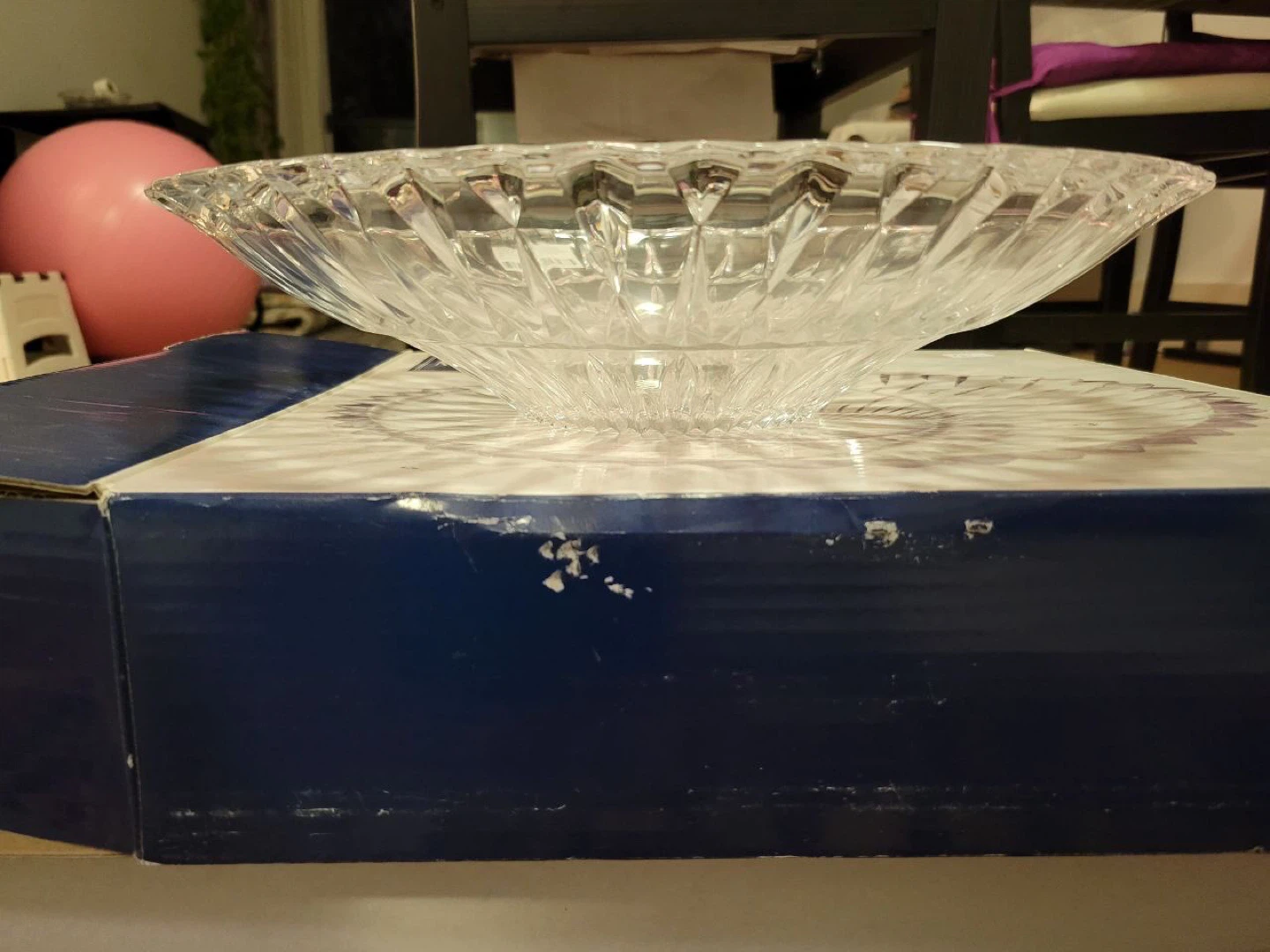 Beautiful Mikasa Diamond crystal bowl - photo 5