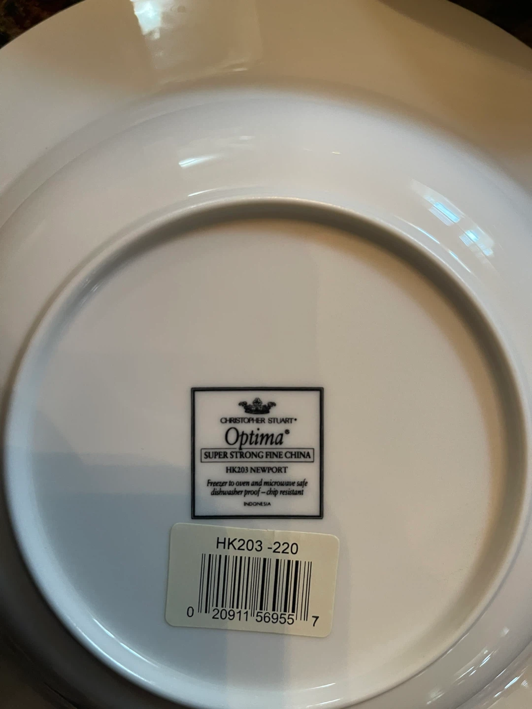 Christopher Stuart Optima Newport China Set