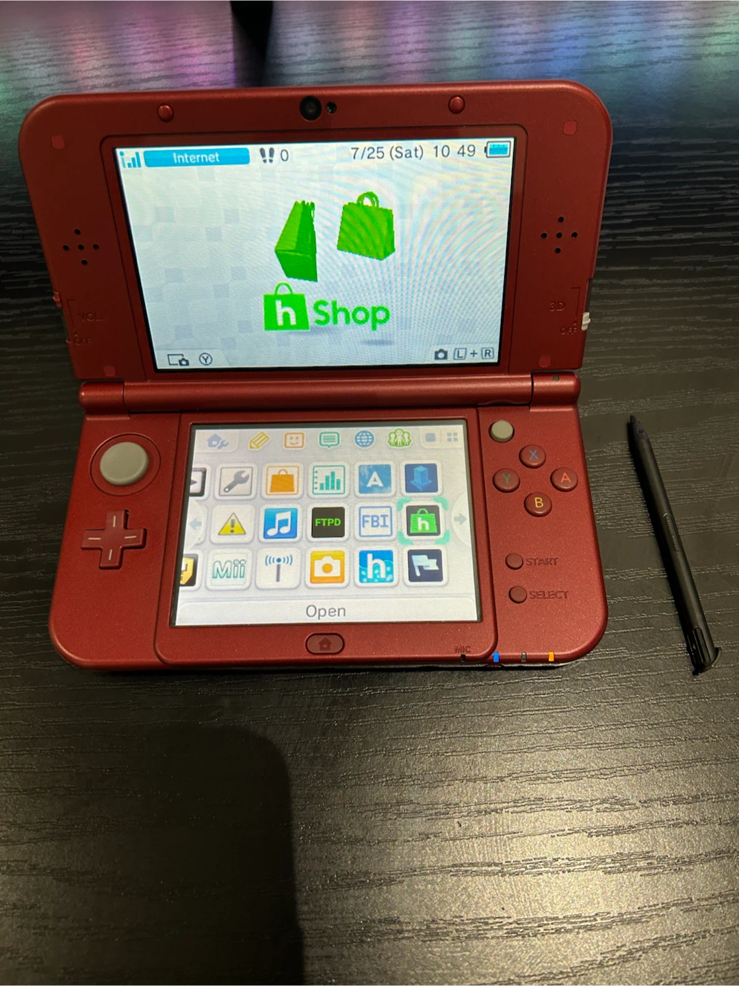 Modded New Nintendo 3DS XL Red - photo 3