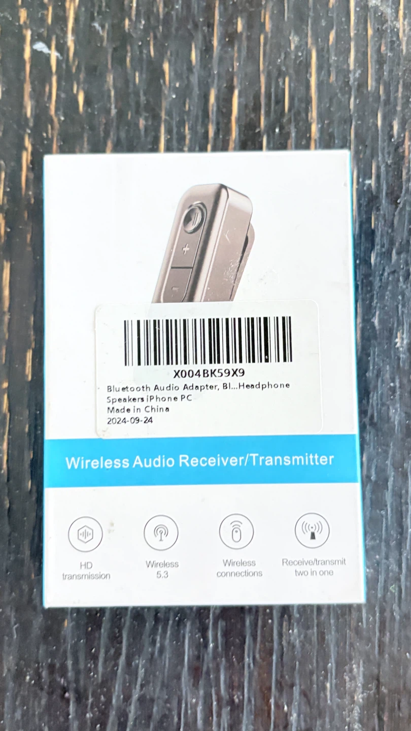 Wireless Bluetooth 5.3 Audio Receiver and Transmitter