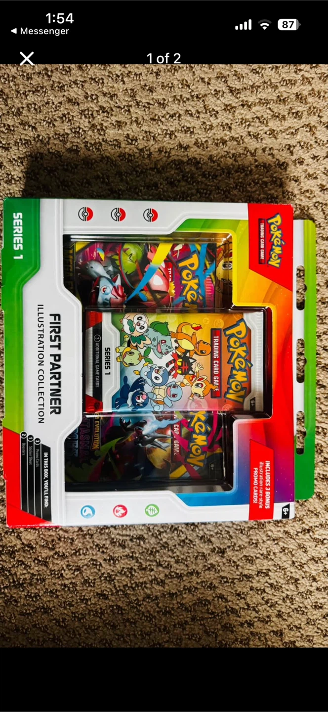Pokemon First Partner Illustration Collection Series 1