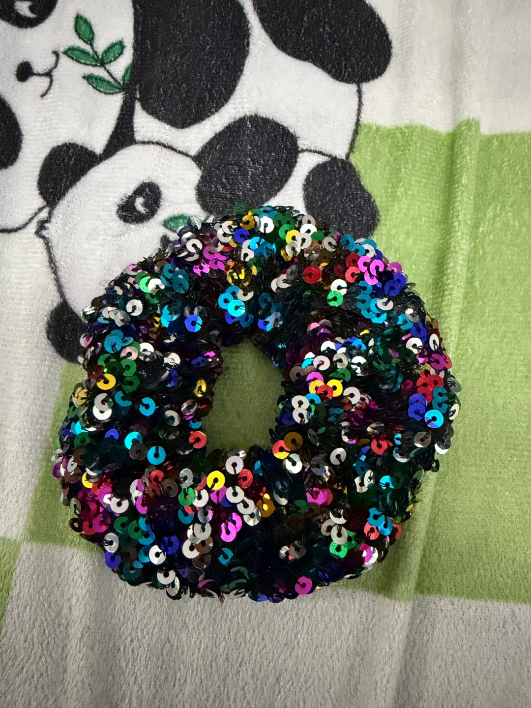 Multi-coloured Scrunchie 🏈