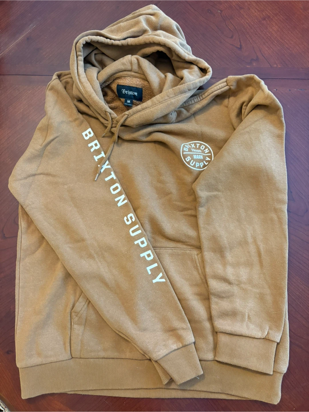 Brixton Supply Hoodie - Brown
