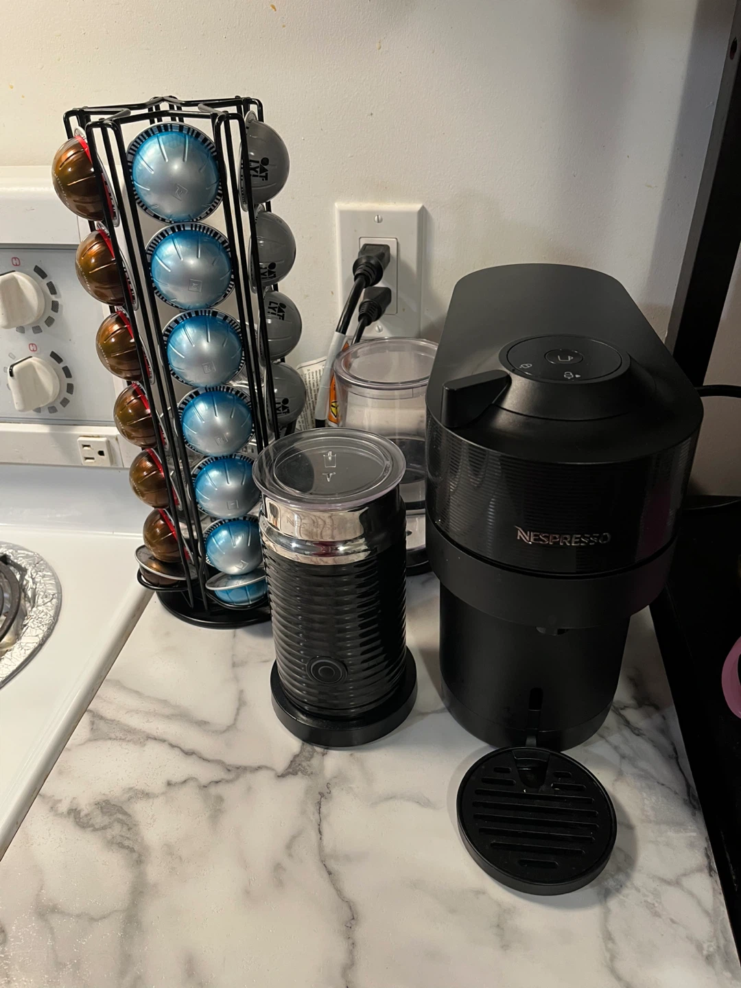 Nespresso Vertuo Pop+ Coffee Machine with Aeroccino