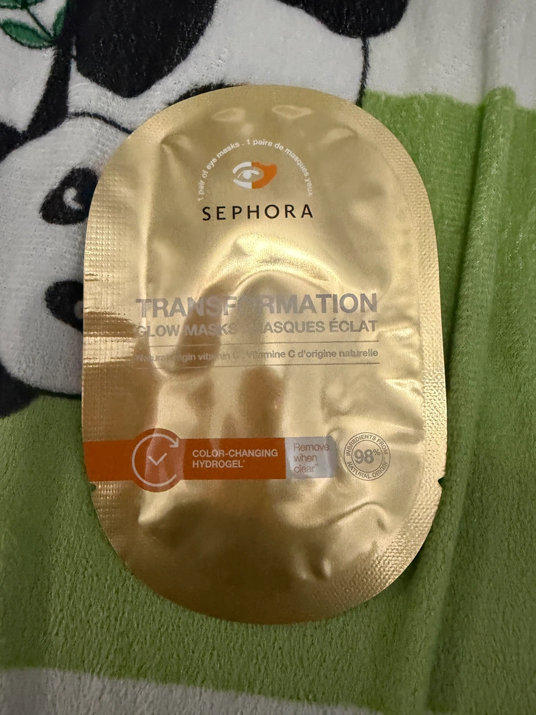 Sephora Glow Eye Masks 🏈