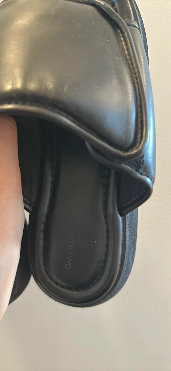 Oak + Fort Black Platform Slides us6.5 - photo 2