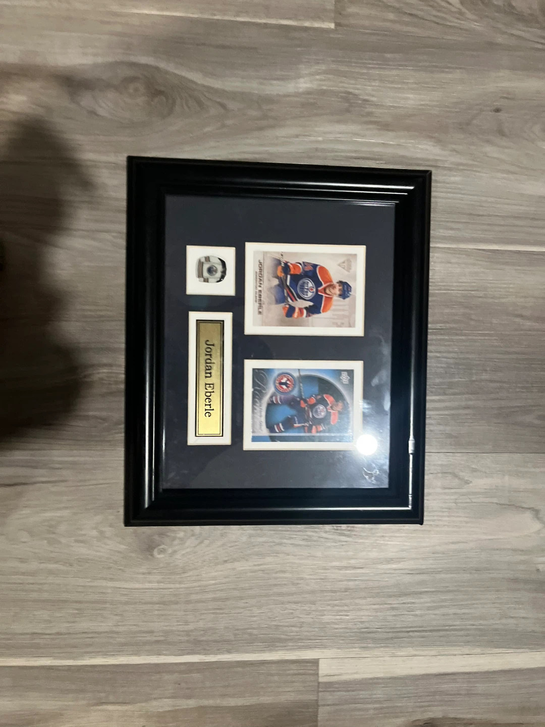 Framed Jordan Eberle Collectible Cards