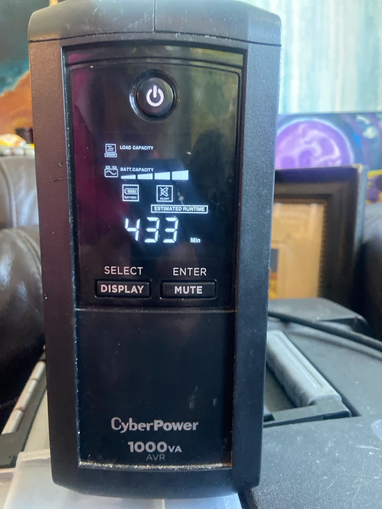CyberPower CP1000AVRLCDa 1000VA UPS