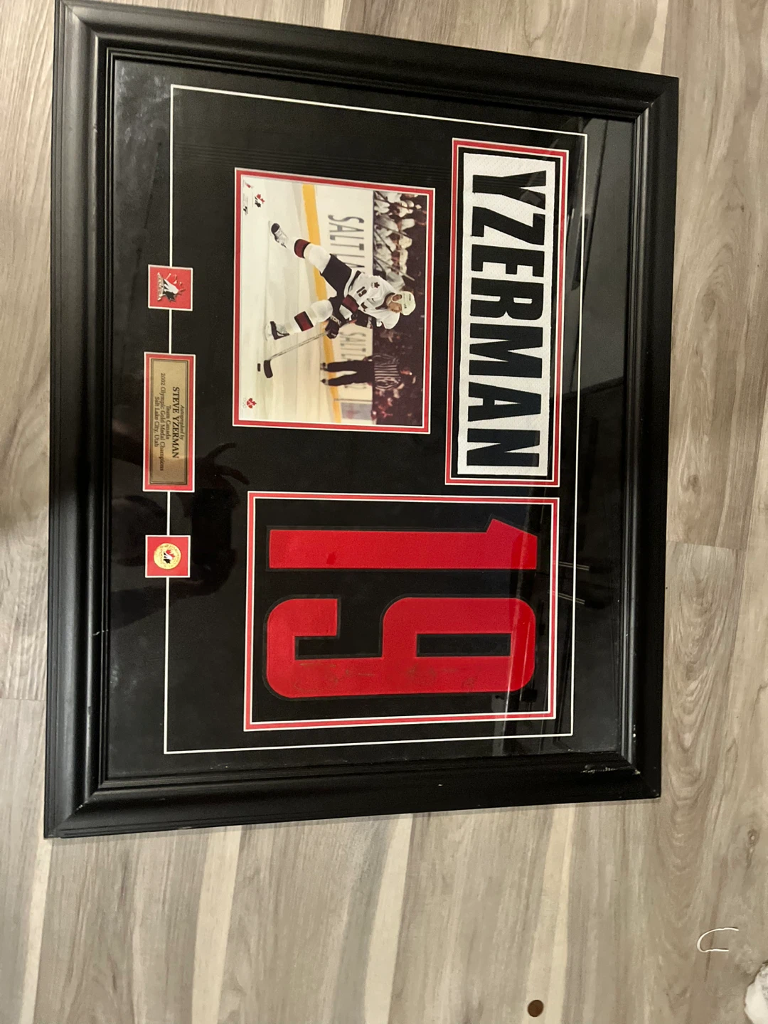 Steve Yzerman Framed Memorabilia