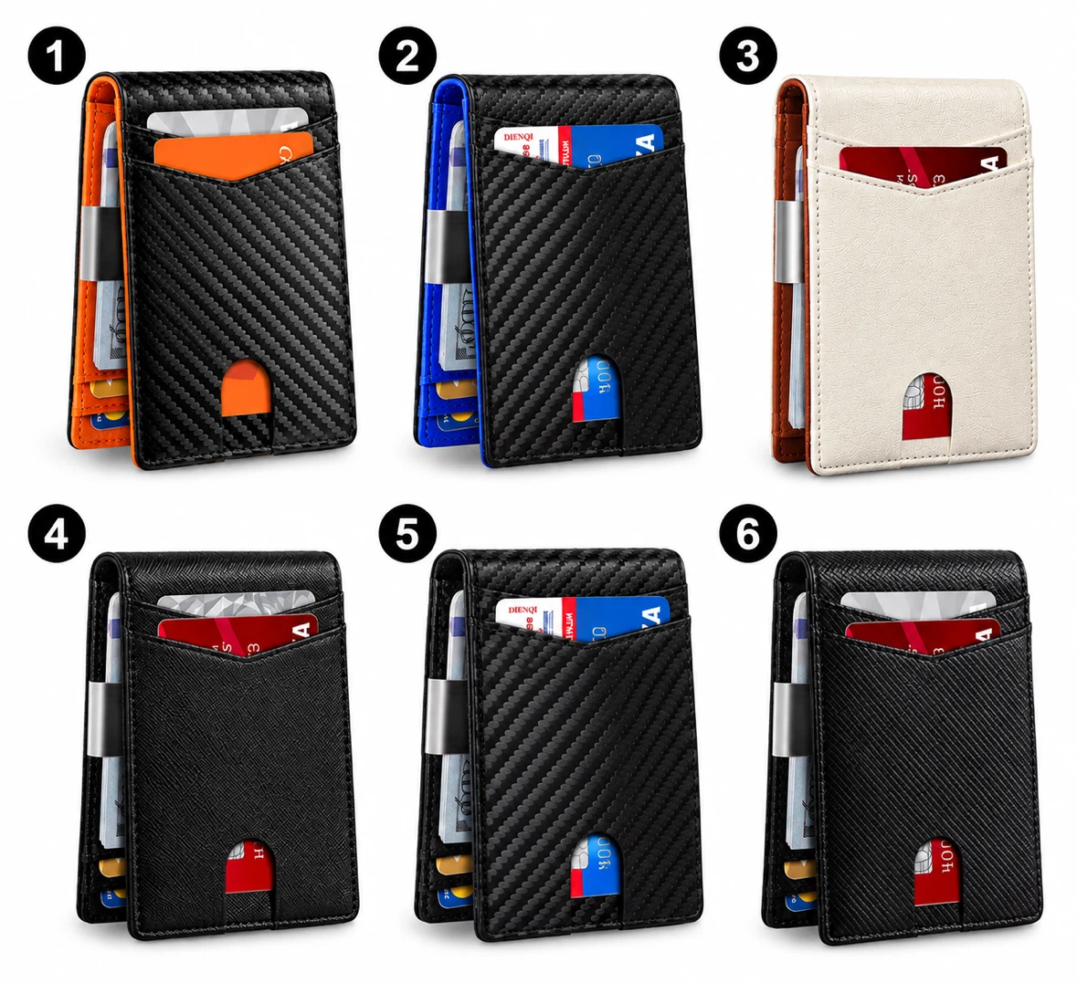 RFID Blocking Minimalist Wallet