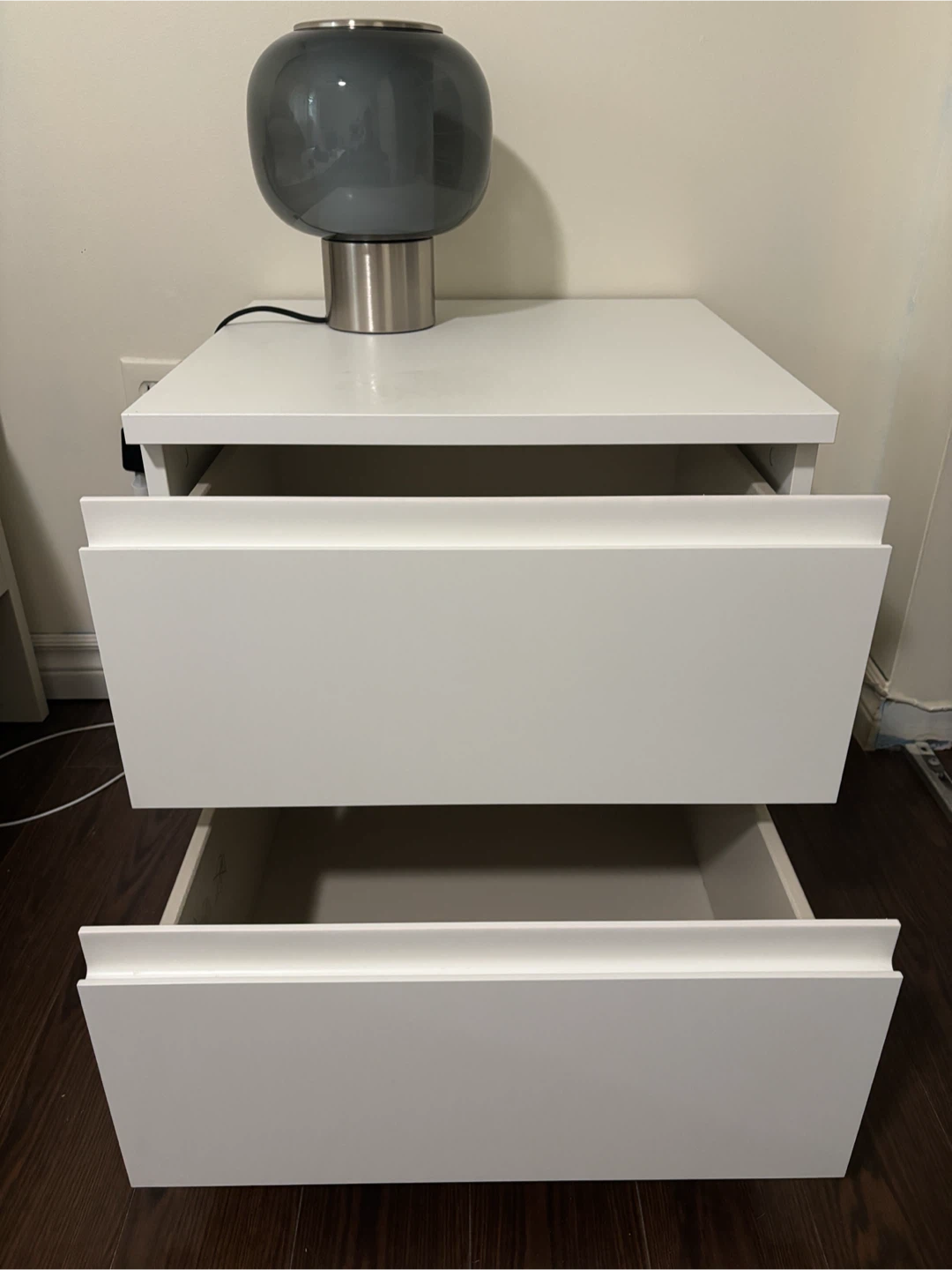 IKEA Malm 2-drawer Chest in White - photo 2