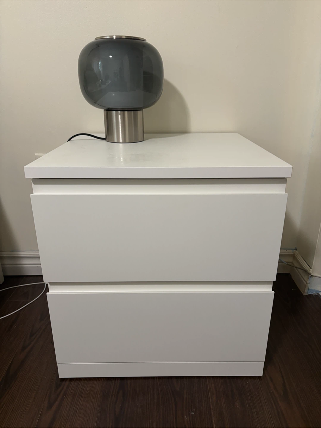 IKEA Malm 2-drawer Chest in White - photo 3