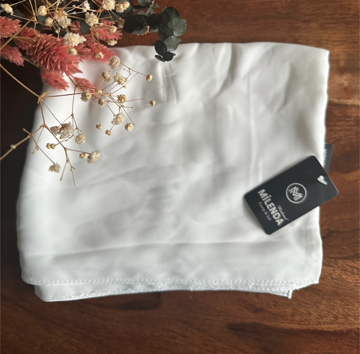 New with tags - Light Cream Chiffon Scarf