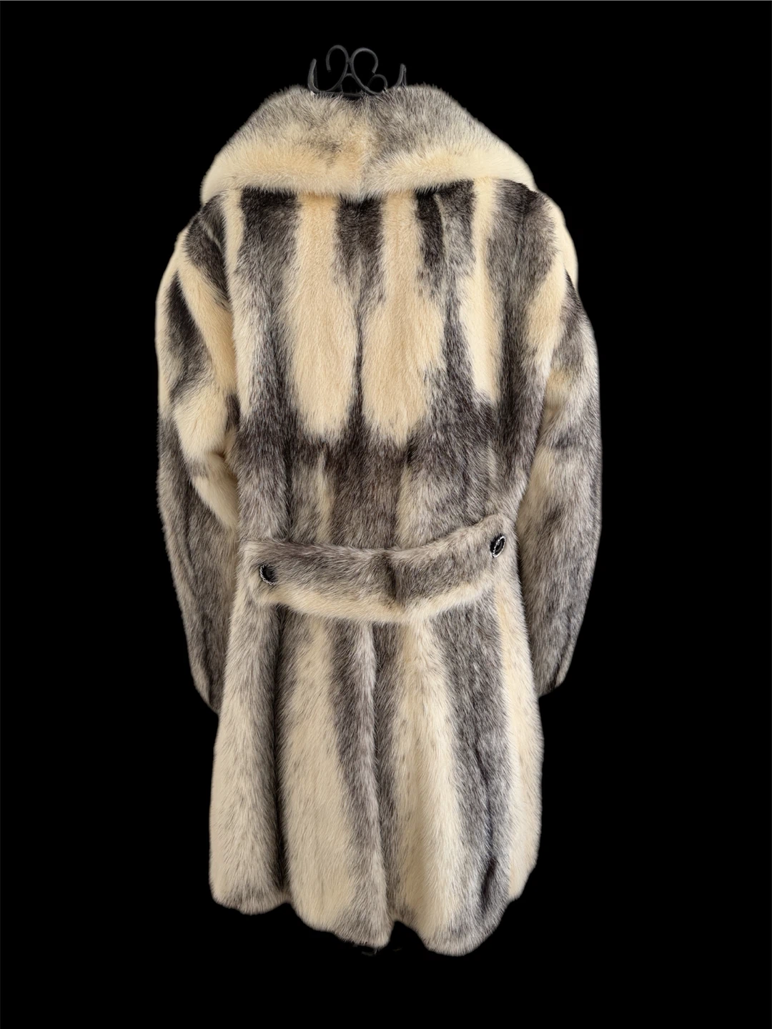 🏈 Eaton’s Fur Salon Vintage Cross Mink Fur Coat S - photo 3