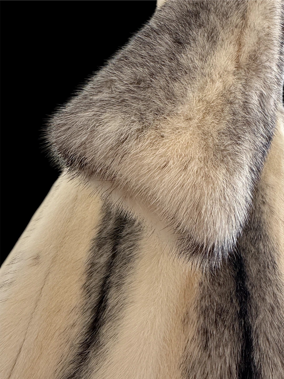 🏈 Eaton’s Fur Salon Vintage Cross Mink Fur Coat S - photo 5