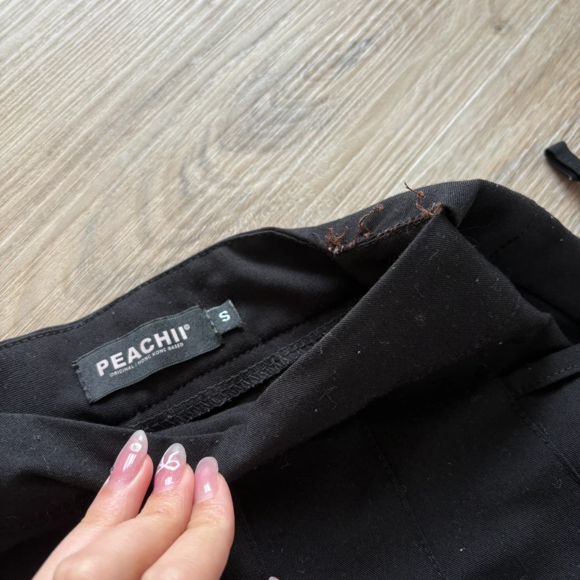 XS Peachii Black Pleated Skirt - photo 2