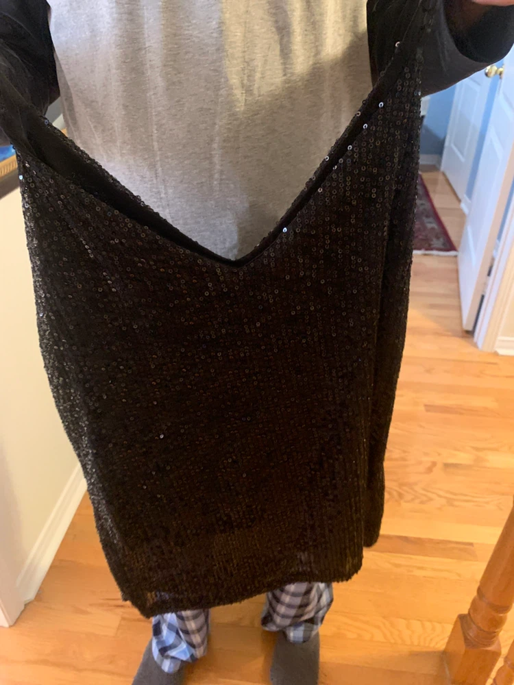 New Collection Black Sequin Cami - photo 3