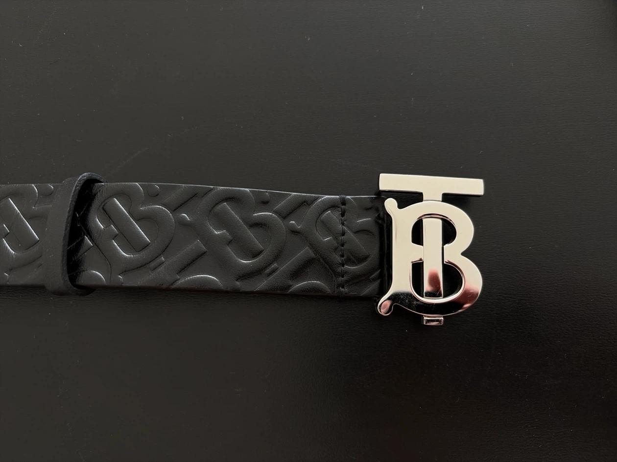 Burberry TB Logo Leather Belt - photo 2