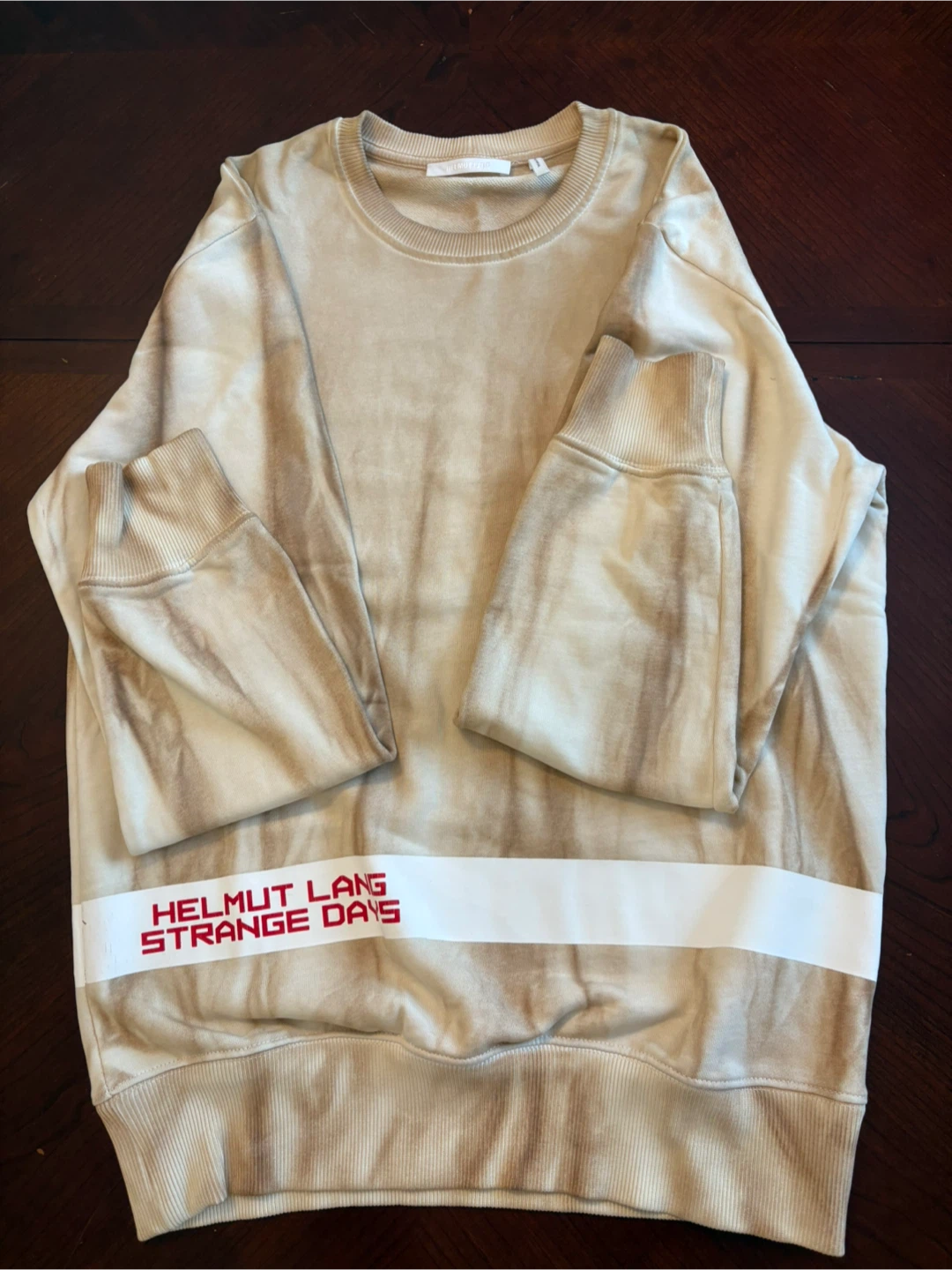 Helmut Lang Strange Days Crewneck