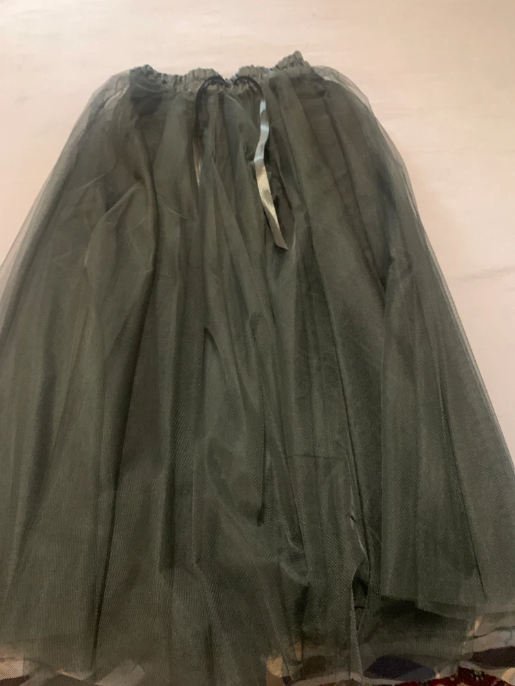 Black tulle skirt - photo 4