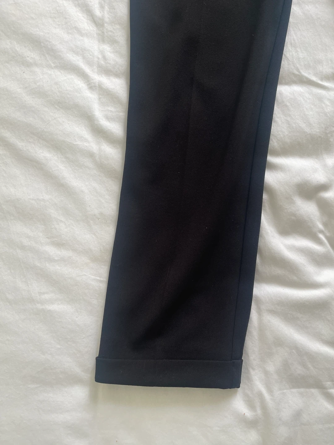 🏈Black paper bag waist pants - photo 5