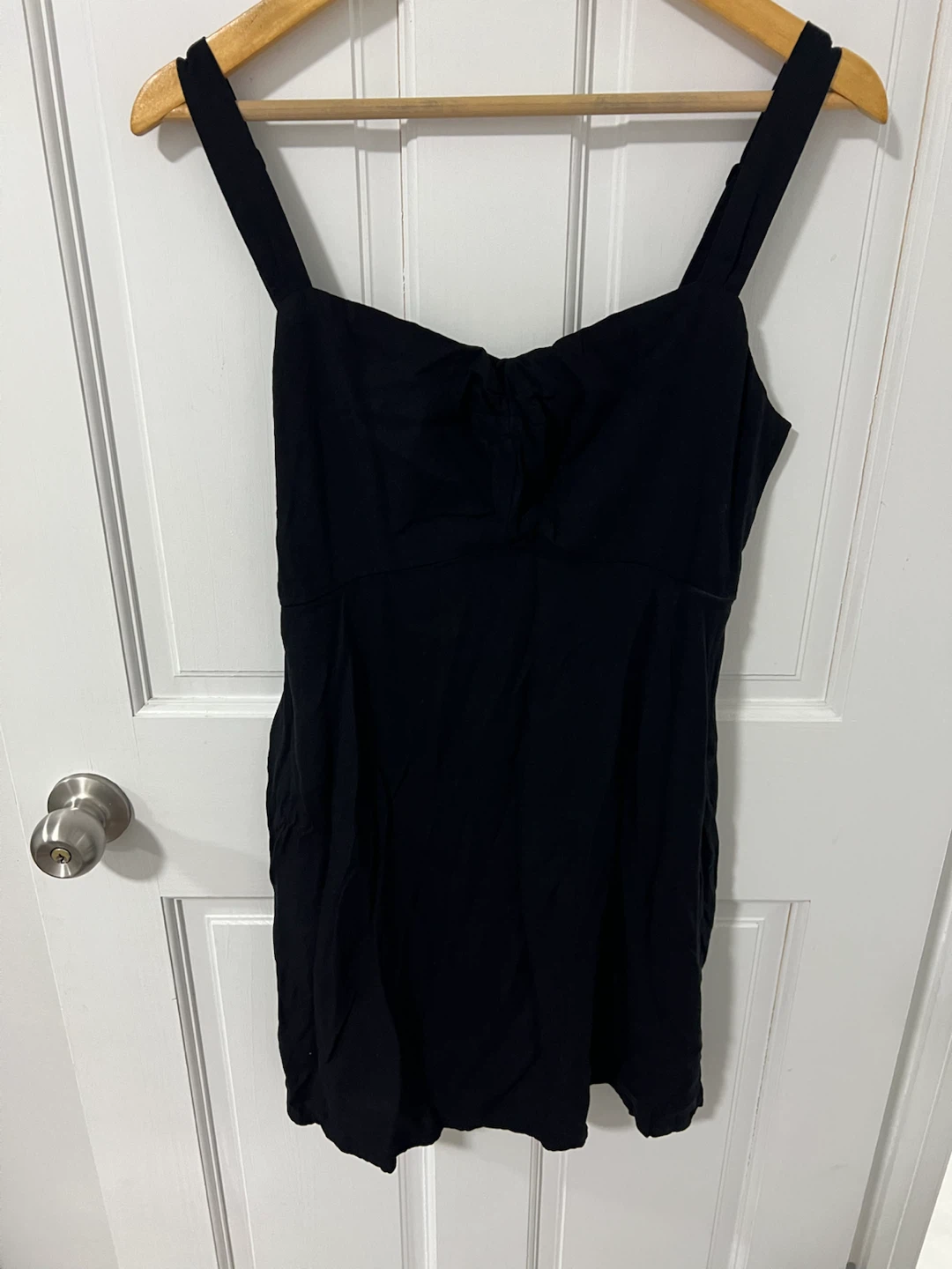 Black sleeveless mini dress - photo 2