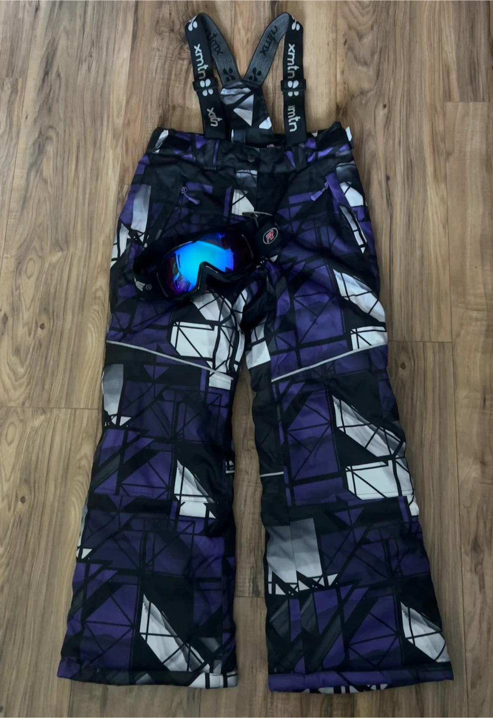 xmtn Ski Pants and Goggles - Girls Size 10 - photo 2