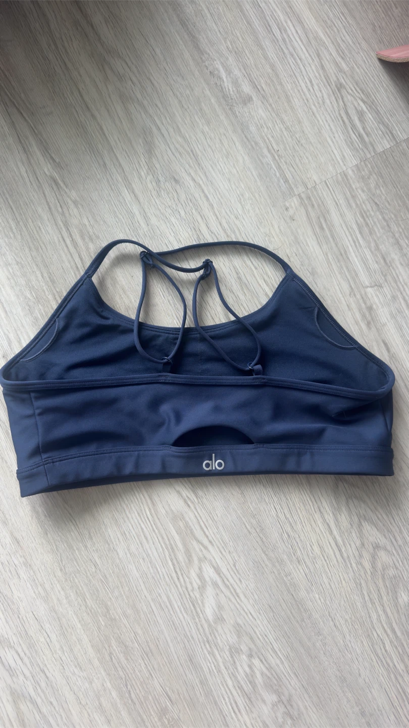 Alo Yoga Sports Bra - Navy Blue - photo 2