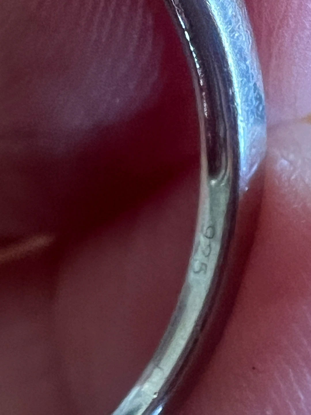 925 Sterling Silver Three-Stone Ring - photo 3