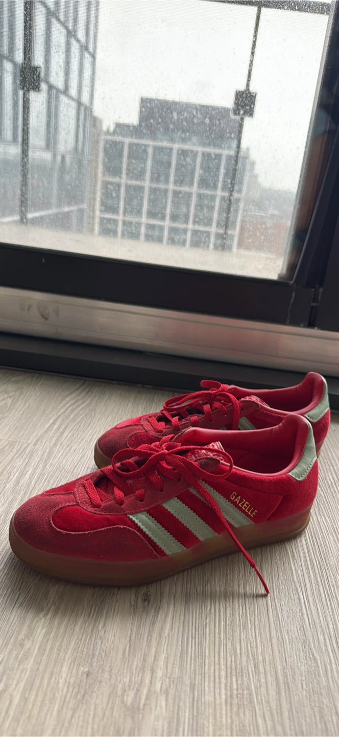 Adidas Gazelle Red Sneakers