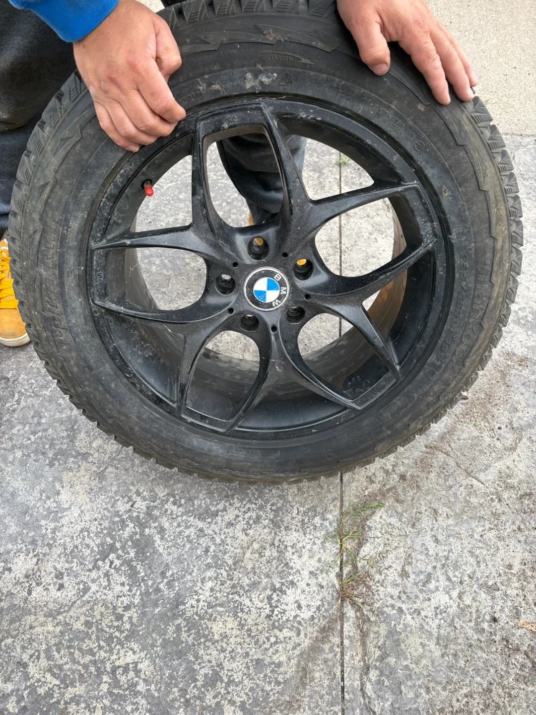 Hankook Winter Tires with BMW Rims - photo 2