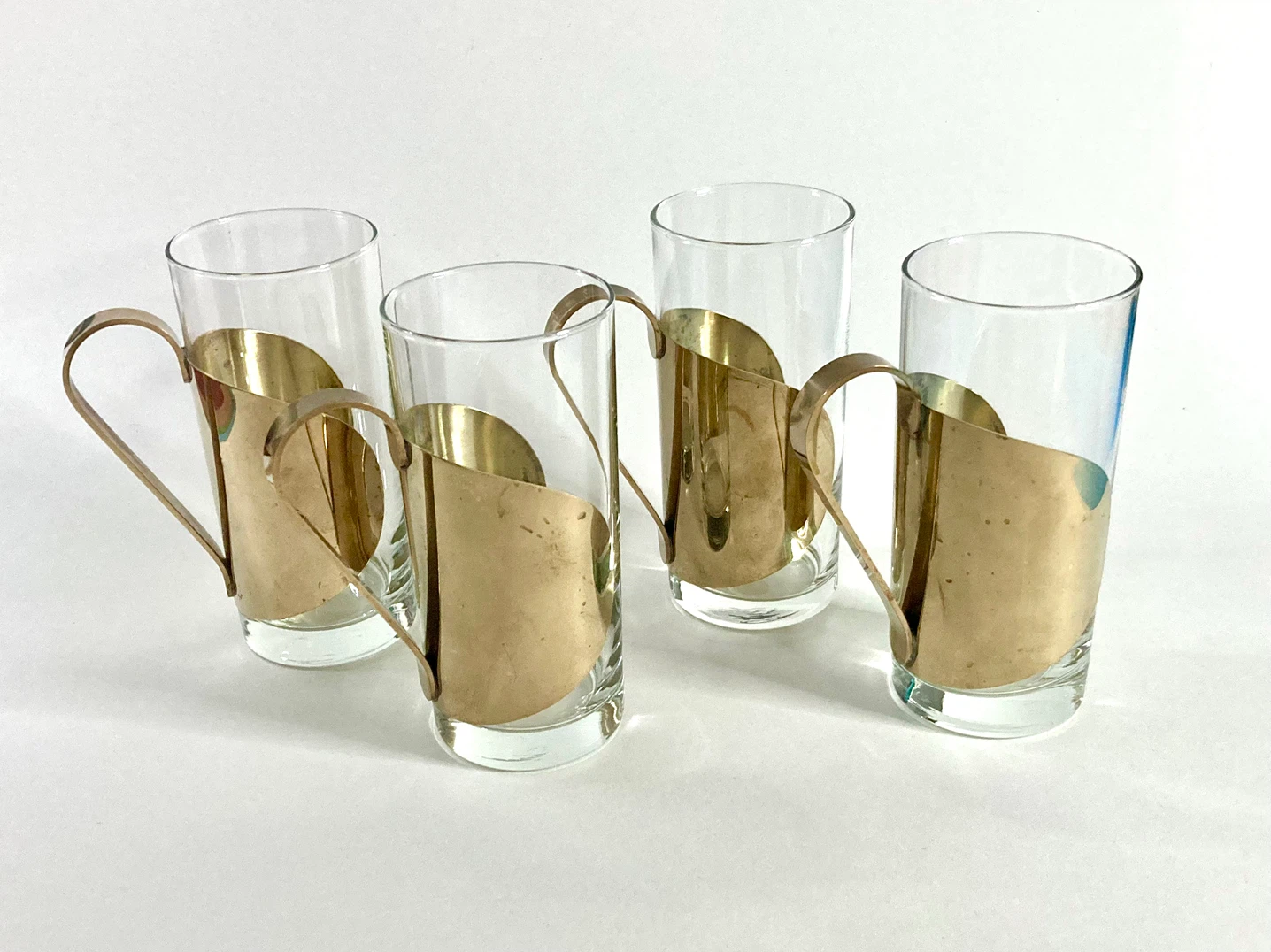 Set of 4 Vintage Danish MCM Hot Toddy Glasses - photo 2