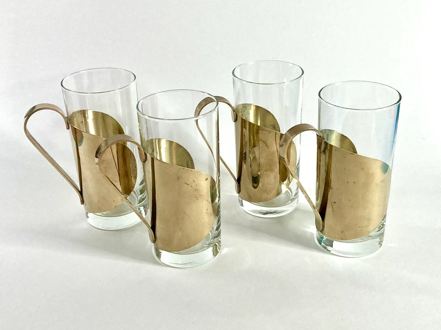 Set of 4 Vintage Danish MCM Hot Toddy Glasses - photo 3