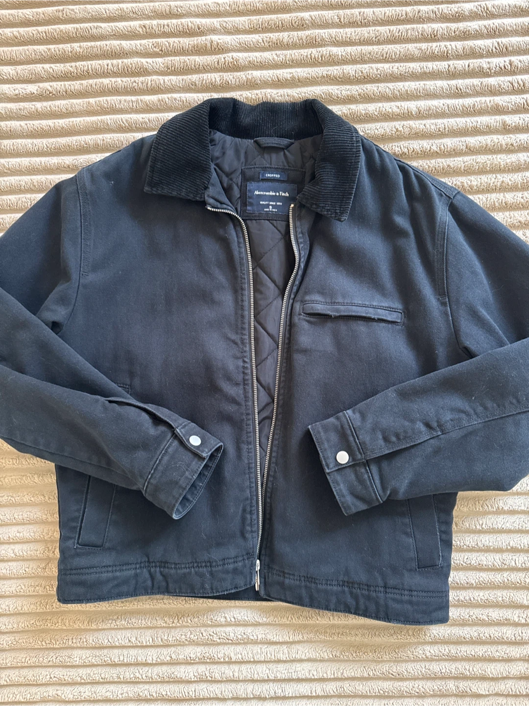 Abercrombie & Fitch Cropped Jacket, Size S