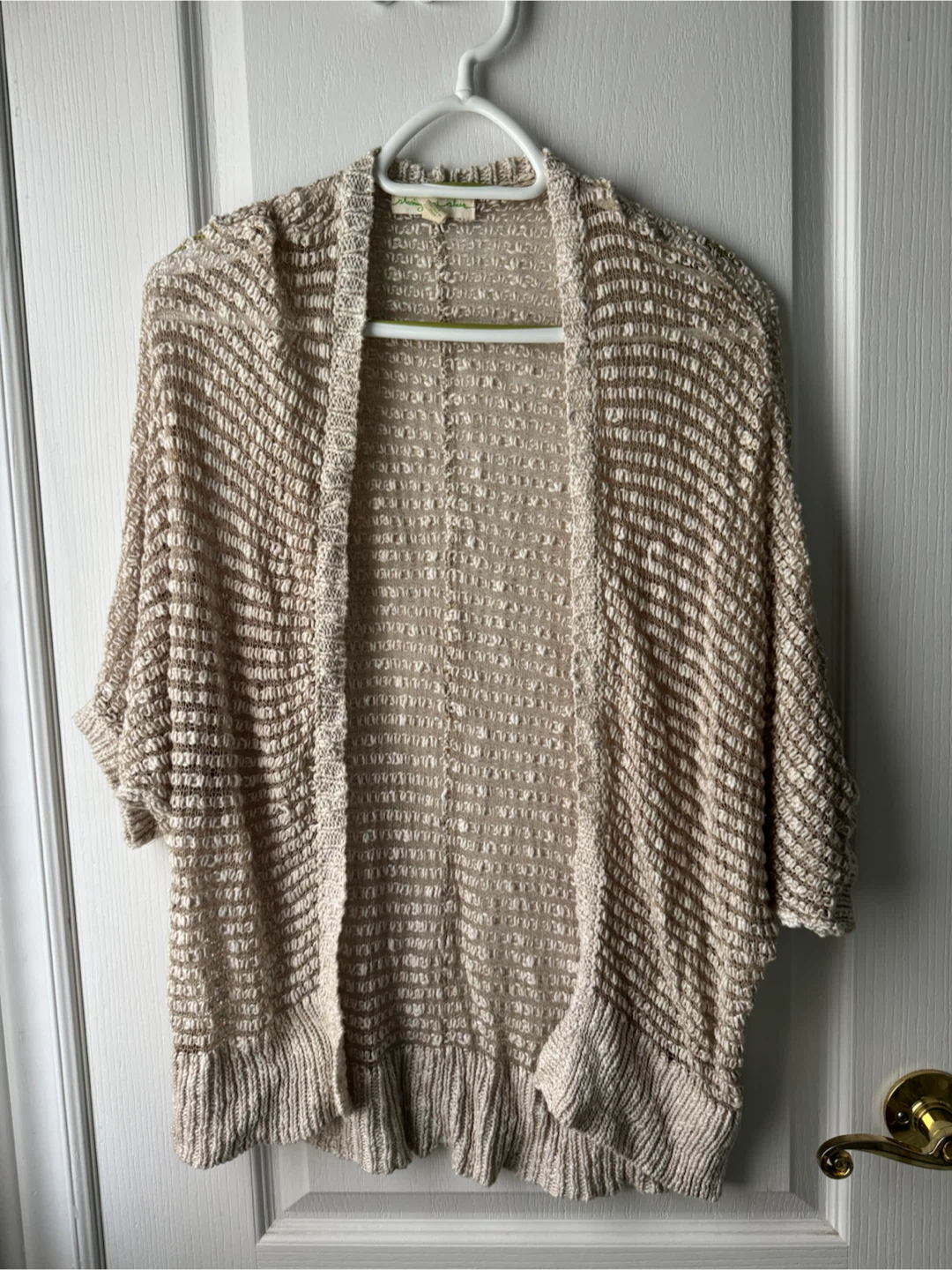 Urban Outfitters Beige Open Knit Cardigan - XS