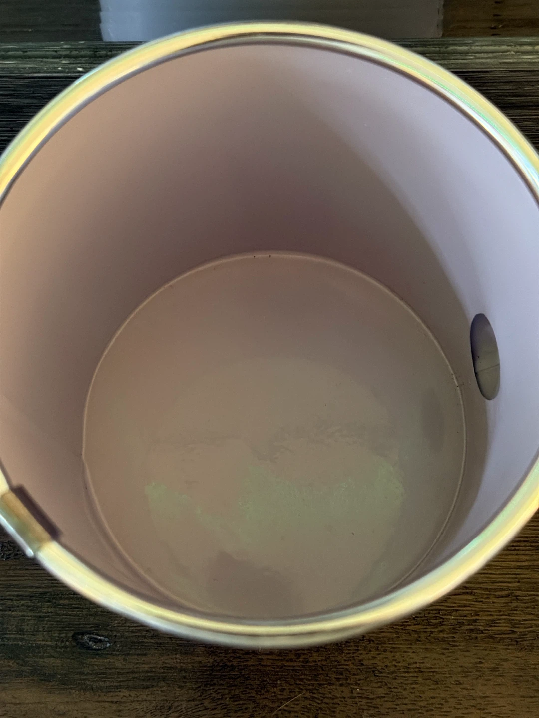 🏈 Light Purple Metal Watering Can - photo 2