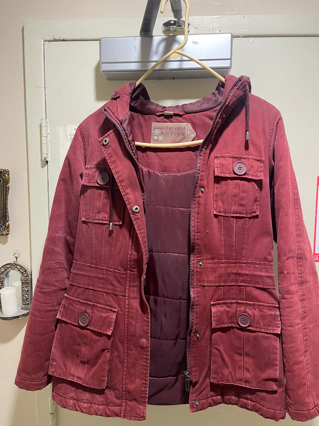 Weathervane Active Maroon Jacket