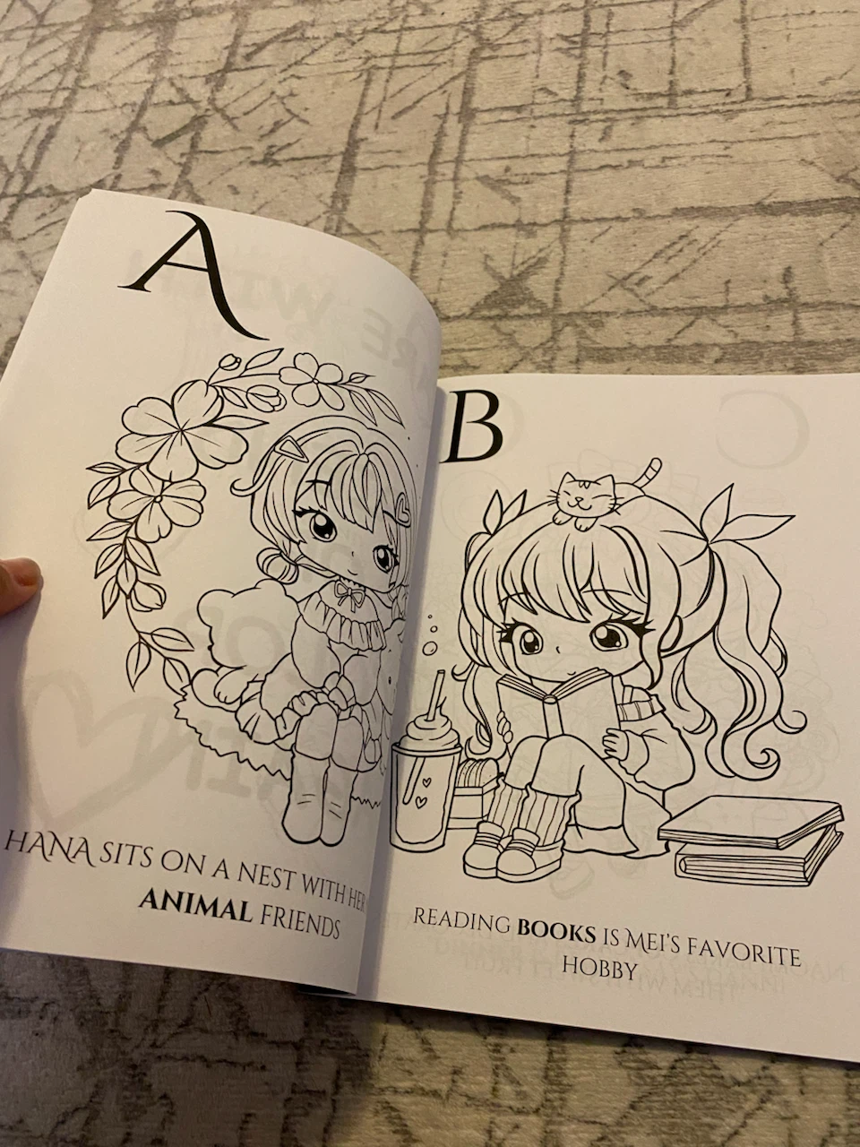 Anime Let's Color Together Coloring Book