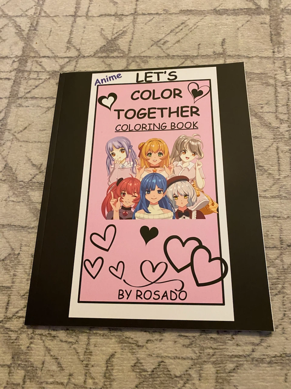 Anime Let's Color Together Coloring Book - photo 3